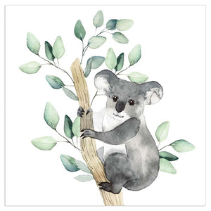 Serviette à Déjeuner - Koala Mignon BLANC