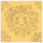 Serviette à Déjeuner - Friendly Sun JAUNE