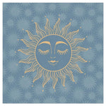 Lunch Napkin - Sleepy Sun BLUE