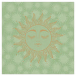 Lunch Napkin - Sleepy Sun GREEN