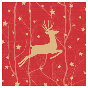 
                
                    Load image into Gallery viewer, Lunch Napkin - Jolly Reindeer
                
            