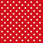 Lunch Napkin - Dots Red