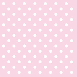 Lunch Napkin - Pastel Dots Rose