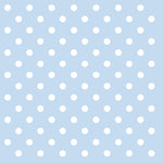 Lunch Napkin - Pastel Dots Blue