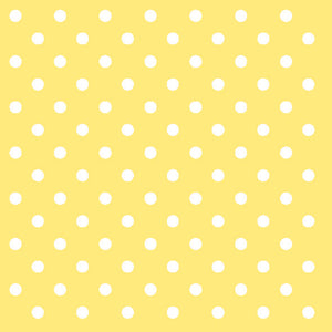 Lunch Napkin - Dots Yellow