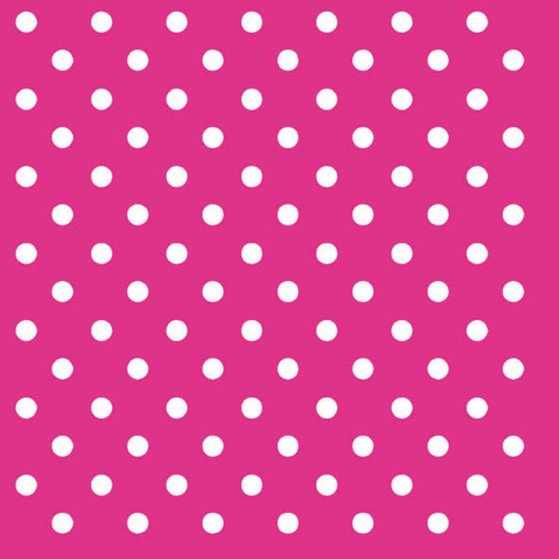 Lunch Napkin - Dots MAGENTA