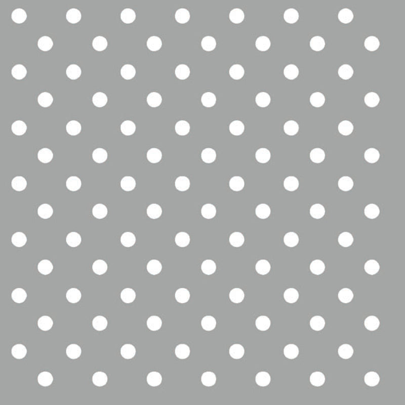 Lunch Napkin - Dots Grey