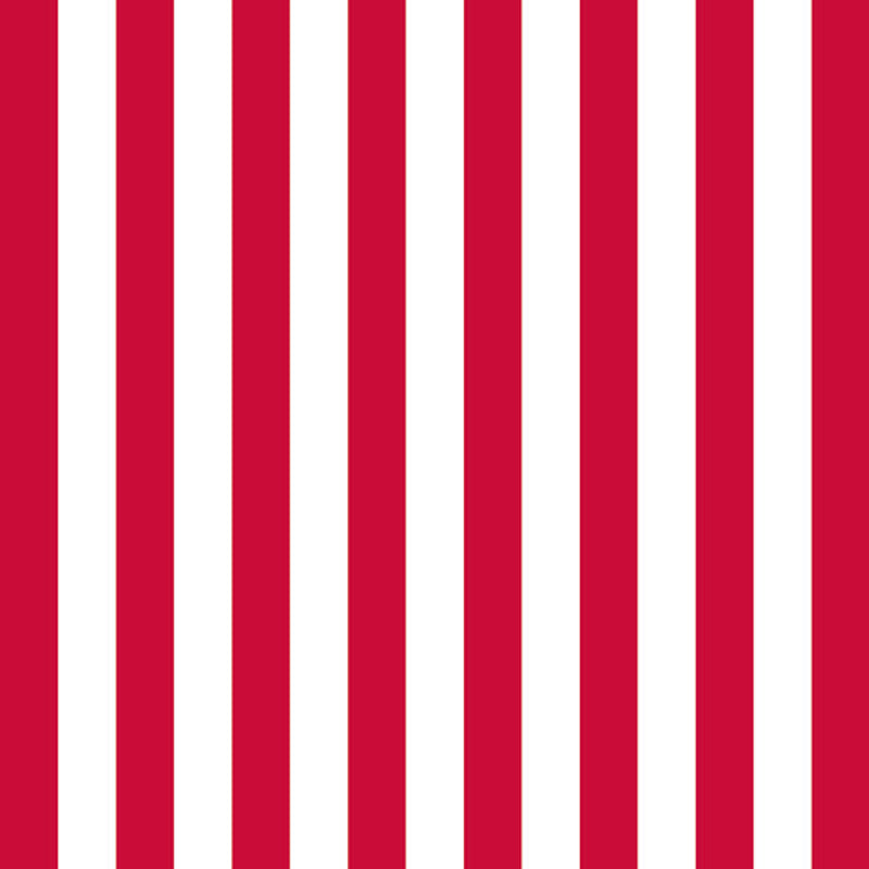 Lunch Napkin - Stripes Red