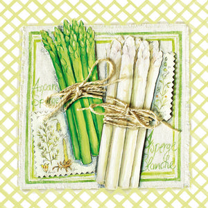 
                
                    Load image into Gallery viewer, Lunch Napkin - Asparagus
                
            
