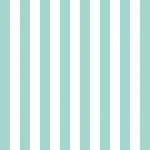 Lunch Napkin - Stripes AQUA