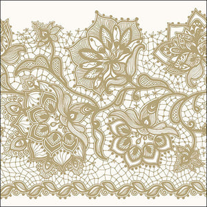 
                
                    Load image into Gallery viewer, Lunch Napkin - Gloria Gold
                
            