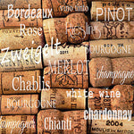 Lunch Napkin - Wine Corks