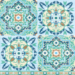 Lunch Napkin - Tiles GREEN