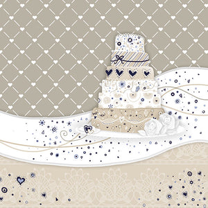 
                
                    Load image into Gallery viewer, Lunch Napkin - Sweet Cake CREAM
                
            