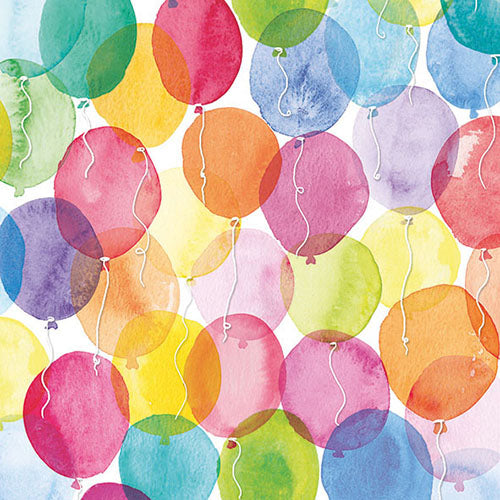 Serviette Déjeuner - Ballon Aquarell