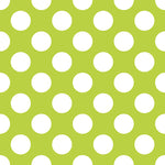 Lunch Napkin - Big Dots Green