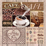 Lunch Napkin - Coffee Variations