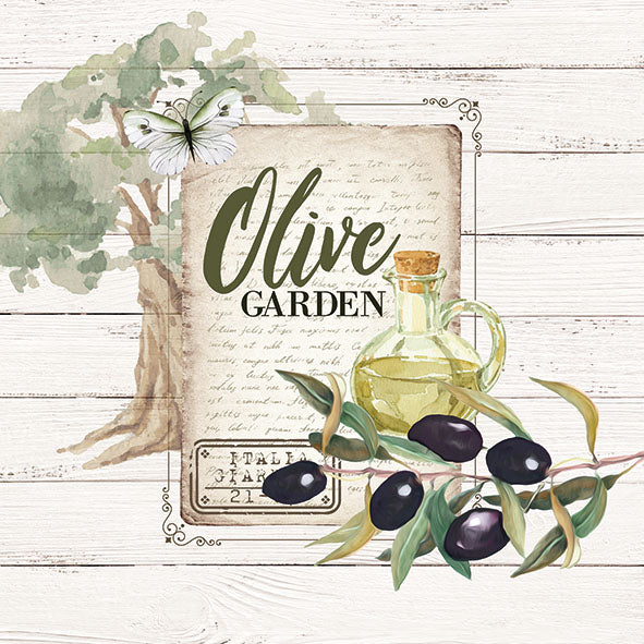 Serviette à Déjeuner - Jardin d'Olives