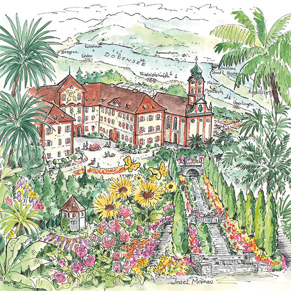 Lunch Napkin - Insel Mainau