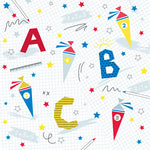 Lunch Napkin - ABC