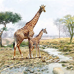 Lunch Napkin - Giraffes