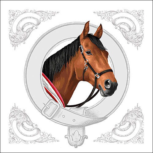 
                
                    Load image into Gallery viewer, Lunch Napkin - Classic Horse
                
            