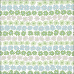 Lunch Napkin - Happy Flowers Green