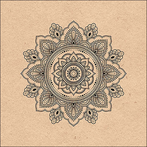 Serviette à lunch - Mandala (RECYCLÉE)