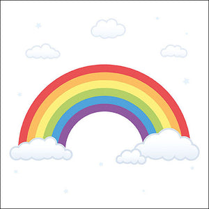 Lunch Napkin - Rainbow