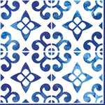 Serviette de table - Nordisch Blau