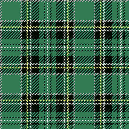 Lunch Napkin - Scottish GREEN
