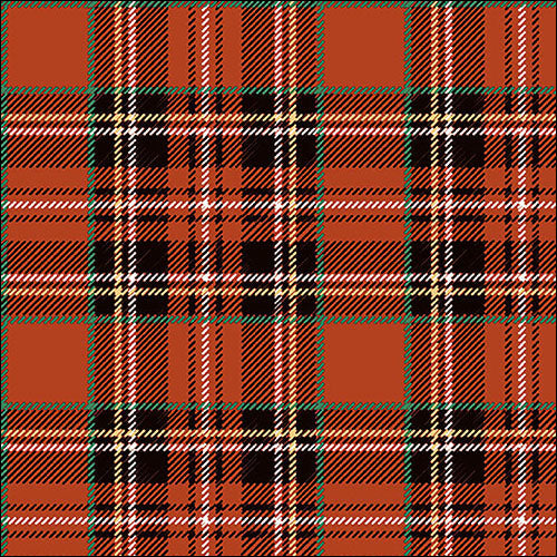 Lunch Napkin - Scottish BROWN