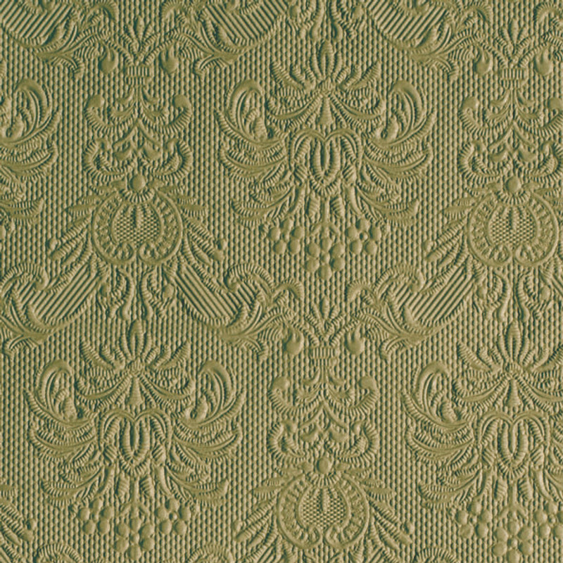 Lunch Napkin - Elegance Green Leaf