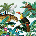 Serviette à Déjeuner - Animaux Tropicaux