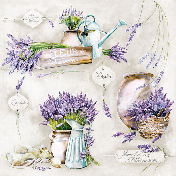 Lunch Napkin - Fleur De Provence