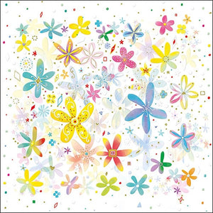 Lunch Napkin - Fancy Flowers