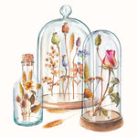 Lunch Napkin - Potpourri Bell Jars