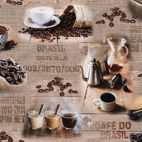 
                
                    Load image into Gallery viewer, Lunch Napkin - Brasil Coffee
                
            