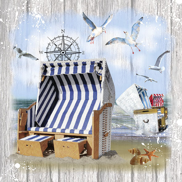 Lunch Napkin - Beach Chair