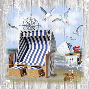 Lunch Napkin - Beach Chair