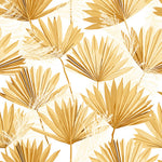 Lunch Napkin - Palm Leaf GOLD