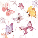 Lunch Napkin - Butterfly Collection ROSE