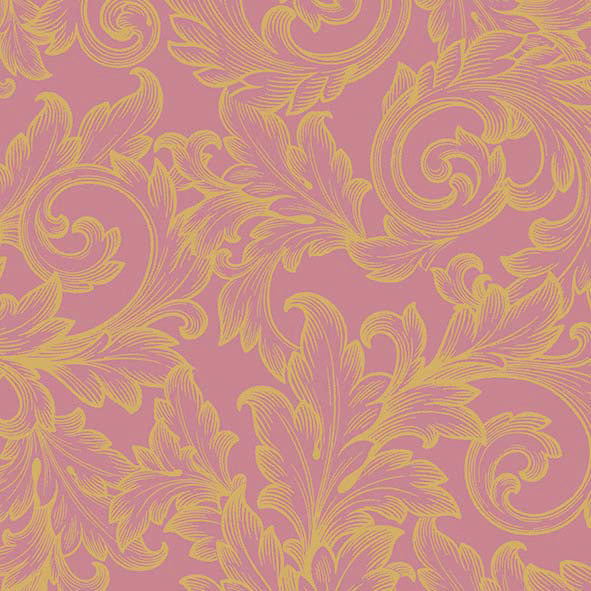 Lunch Napkin - Baroque Gold/Rose