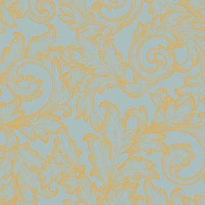 Lunch Napkin - Baroque Gold/Mint