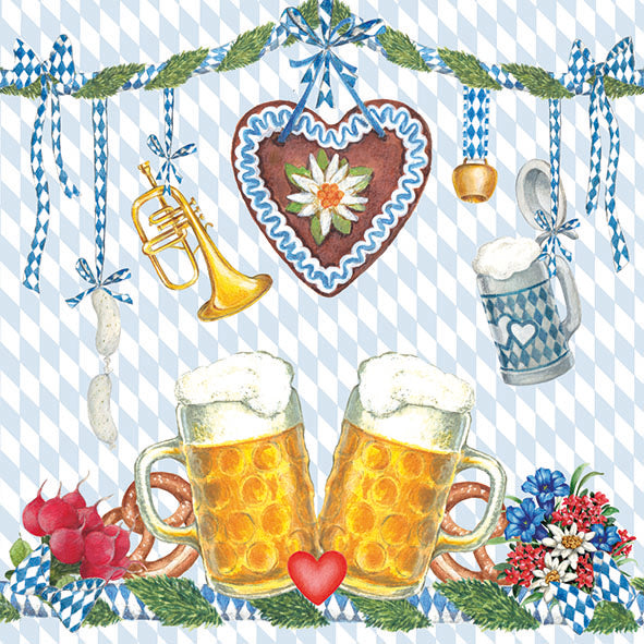 
                
                    Load image into Gallery viewer, Lunch Napkin - Beer Festival
                
            