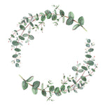 Lunch Napkin - Eucalyptus Branch White