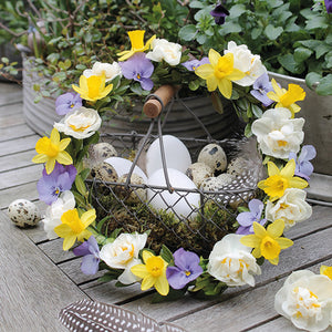 Lunch Napkin - Basket With Eggs