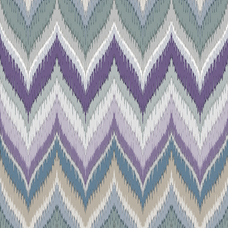 Lunch Napkin - Zig-Zag Blue