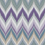 Lunch Napkin - Zig-Zag Blue