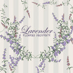 Lunch Napkin - Lavender Flowers